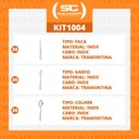 Ver imagem 2 de KIT - Jogo de Facas, Garfos e Colheres Luxo Laguna 108 Peças em Aço Inox ITOP - Tramontina