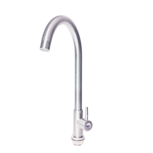 Torneira Gourmet Cozinha Aço Inox Escovado Alta 37cm Luxo