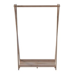 Armário Arara Closet Para Roupas Com Sapateira Em Madeira Technox - 4