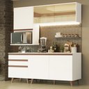 Ver imagem 2 de Cozinha Reims 180002 com Armário e Balcão Branco