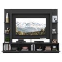 Ver imagem 5 de Estante com Suporte TV 65" Portas c/ Espelho Oslo Multimóveis V3382