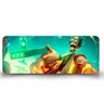 Mouse Pad Gamer Rick and Morty Arma - 90cm x 35cm - 1