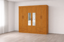 Ver imagem 1 de Guarda Roupa 6 Portas 4 Gav 2 Espelhos Allure -grand Line