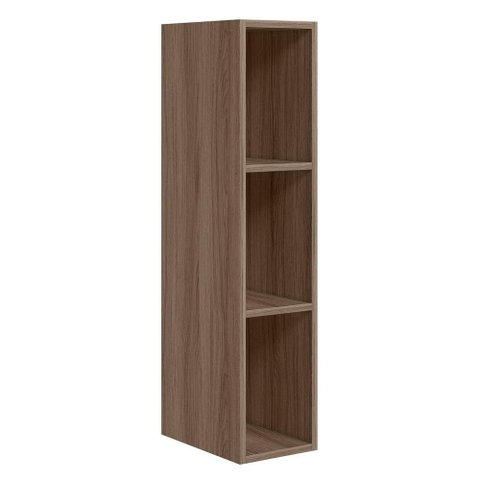 Armario Aereo 3 Nichos MDF 20x90 cm Kali 16675 Carvalho Toq Nicioli