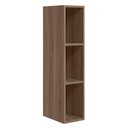 Ver imagem 1 de Armario Aereo 3 Nichos MDF 20x90 cm Kali 16675 Carvalho Toq Nicioli