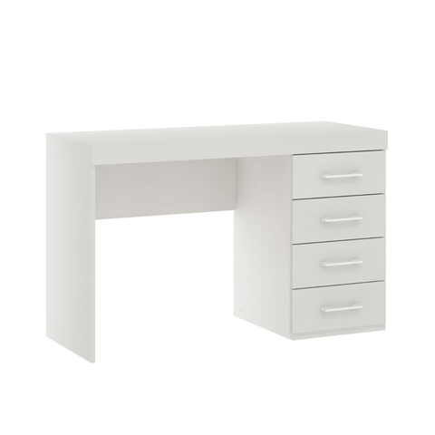 Mesa de Escritório com Gaveteiro 4 Gavetas Soluzione