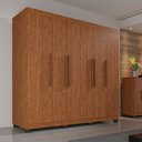 Ver imagem 1 de Guarda Roupa Casal Londres 6 Portas 4 Gavetas IMOP
