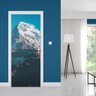 Adesivo de Porta Natureza Montanha - G - 90cm x 210cm - 1