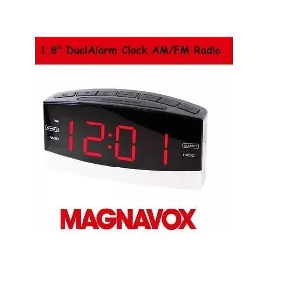Relógio Rádio Despertador Magnavox 2 Alarmes Am/Fm - 4