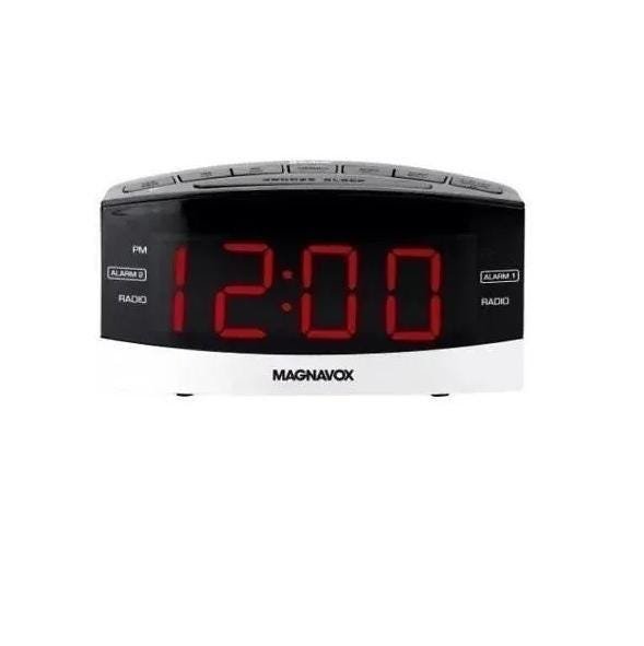 Relógio Rádio Despertador Magnavox 2 Alarmes Am/Fm - 1