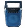 Caixa de Som Portátil Bluetooth Kts-1085 - Preta/Azul - 3