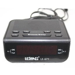 Rádio Relógio Lelong Le 671 - Acompanha Manual de Instruções - 2