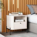 Ver imagem 1 de Mesa de Cabeceira Sweet Dreams Off White Preto