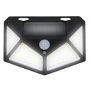 Ver imagem 2 de Luminária Solar de Parede com 100 Leds Sensor de Movimento