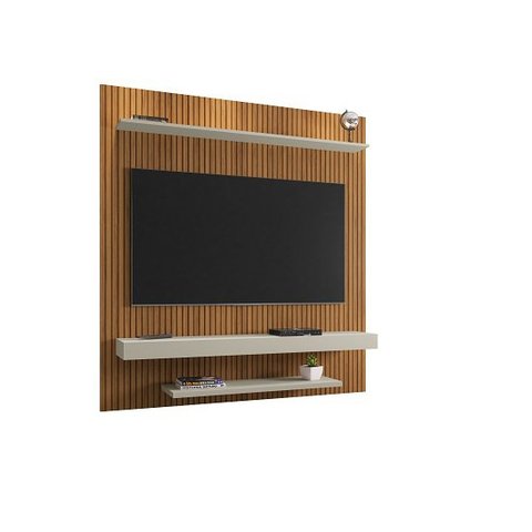 Painel Leme 1.5 Ripado/Off White – Bechara Móveis