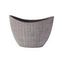Ver imagem 1 de Vaso Decorativo de Cerâmica Cinza 23cm Ao0010 Btc
