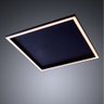 Plafon de Sobrepor Led 42w Perfil Led Integrado Design Moderno Quarto Sala Escritorio Bivolt:preto L - 2