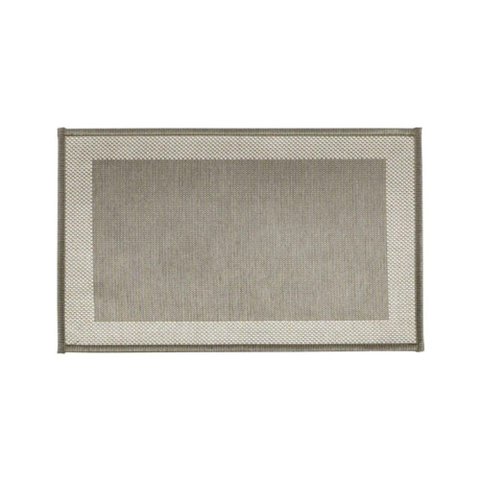 Tapete Antiderrapante 50x70cm Multi Square Gold/Bege Kacyumara - Casa k