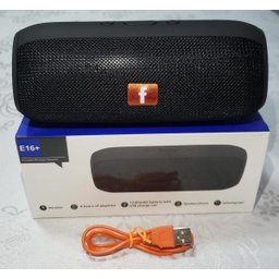 Caixa de Som Bluetooth Portátil E16+ Potência 20W Preta - 4