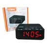 Rádio Relógio Digital Despertador Portátil Fm Mesa Bluetooth - 3
