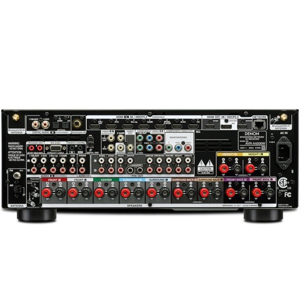 Receiver Denon Avr-x4200W Multicanal 7.2 Wi-Fi e Bluetooth