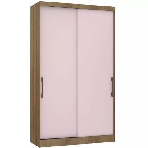 Guarda-roupa Modulado 134,5cm 2 Portas de Correr 3 Gavetas Paris Luciane