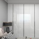 Ver imagem 2 de Papel de Parede Adesivo Lavavel Laca Alto Brilho Branco Perola 500x60cm