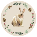 Ver imagem 2 de Sousplat de Páscoa Coelho Guirlanda Mesa Posta Cozinha