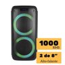 Caixa de Som Pulsebox Multilaser Sp359 - 1000W 02 Microfone - 2