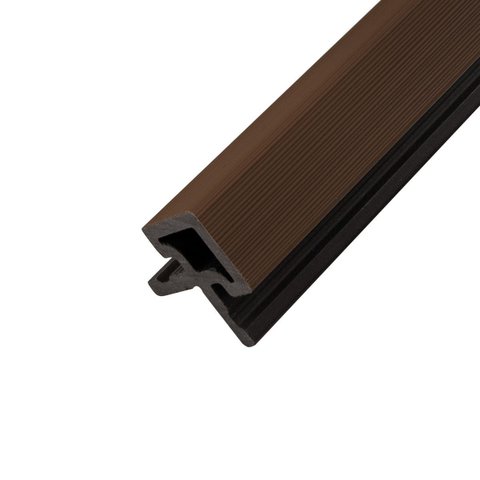 Acabamento Lateral para Painel Ripado Wpc Noz 290cm X 5cm X 5cm Rm Decor