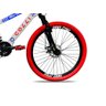 Bicicleta Grau Aro 26 21 Marchas Colli Branco/azul/vermelho - 4