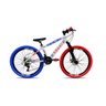 Bicicleta Grau Aro 26 21 Marchas Colli Branco/azul/vermelho - 1