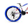 Bicicleta Grau Aro 26 21 Marchas Colli Branco/azul/vermelho - 3