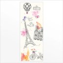 Ver imagem 2 de Adesivo de Porta Paris 1 Arte Destaque G - 0,93 X 2,13 Metros