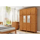 Ver imagem 1 de Guarda-Roupa Casal com Espelho 8 Portas 3 Gavetas Grécia 