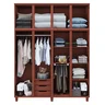 Guarda-Roupa Casal com Espelho 8 Portas 3 Gavetas Grécia  - 3