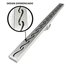 Ver imagem 6 de Ralo Linear Box de Banheiro 5x70 Inox 304 Tela e Coletor Plástico Saída 40mm:branco