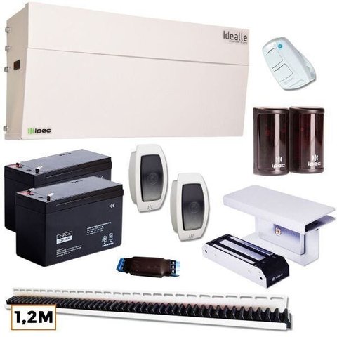 Motor Porta Social de Correr Laboratório com Trava Abertura sem Toque