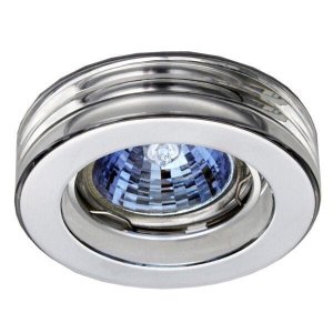 Spot Embutir Redondo Cristal 4cmx6cm 40W Gu10 Bella Iluminação Bivolt