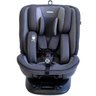 Cadeirinha De Carro Para Bebê 0 a 36kg Infantil Isofix Giratória Reclinável All In One 360° - Cinza - 1
