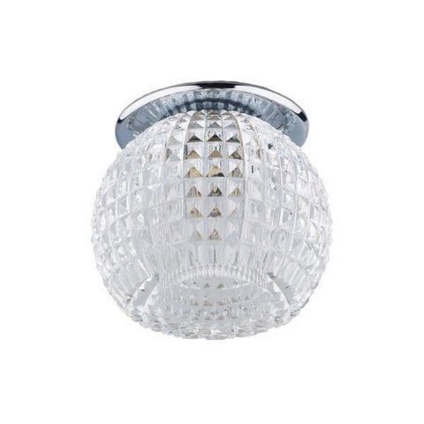Luminária Spot Embutir Redondo Cristal 7,5cmx9cm 40W G9 Bella Iluminação Bivolt