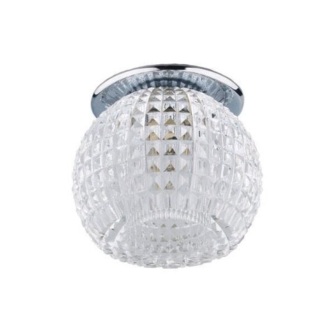 Luminária Spot Embutir Redondo Cristal 7,5cmx9cm 40W G9 Bella Iluminação Bivolt