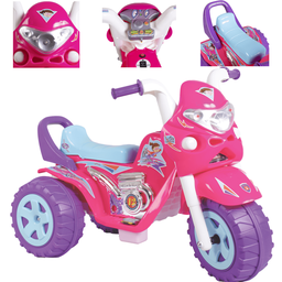Moto Triciclo Eletrico Biemme Super Gp Raptor Girl Rosa 12v - 3