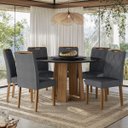 Ver imagem 2 de Tampo Giratório para Mesa Redonda 65cm Naomi Edecasamoveis