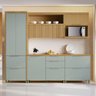 Cozinha Modulada 5 Peças Marquesa 6 Portas 6 Gavetas 100 Mdf Nesher - 1