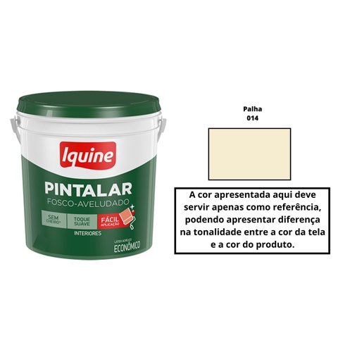 Tinta Pintalar Acr. Fa Palha Iquine 15L