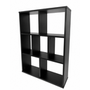 Ver imagem 2 de Estante Suspensa para Livros MDF com Prateleira e Divisória MDF Preto