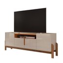 Ver imagem 4 de Rack para TV Sue 60 Polegadas 170cm MDF Off White Cedro Casa D Móveis