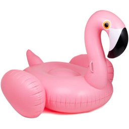 Boia Piscina Inflável Especial Gigante Flamingo Belfix - 1