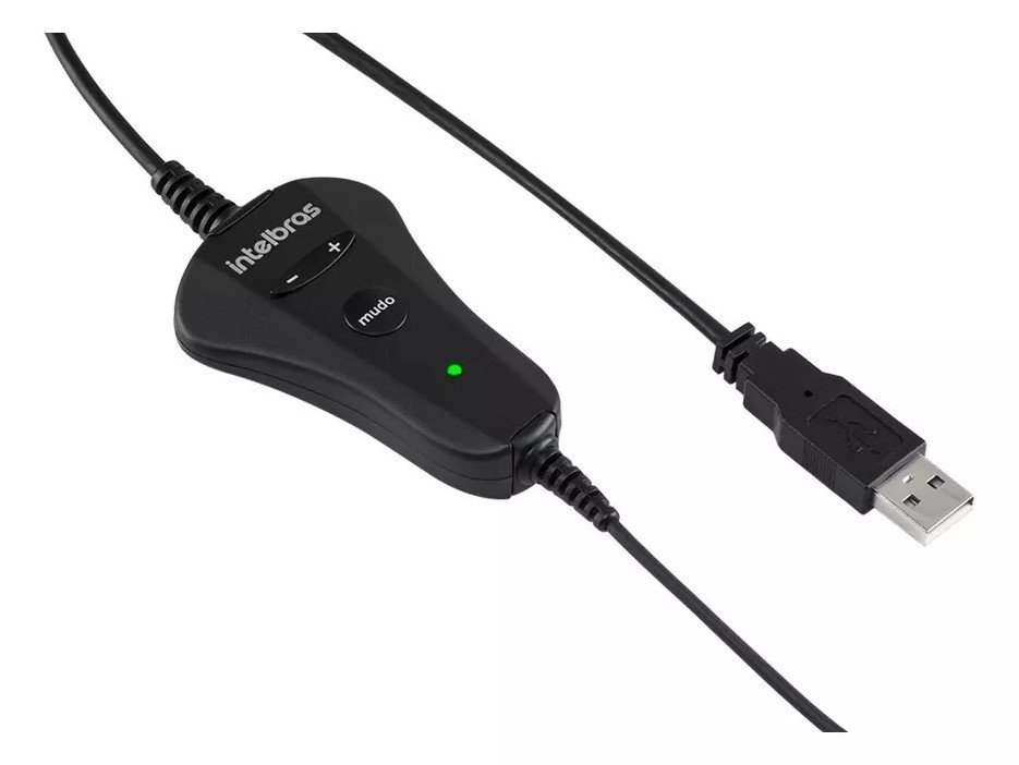 Headset Telemarketing Call Center Fone Monoauricular Corporativo Com Cabo Usb Microfone Removível In - 7